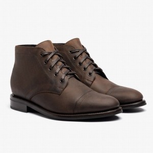 Thursday Boots Cadet Miesten Nauhasaappaat Ruskea | XJG8534YN