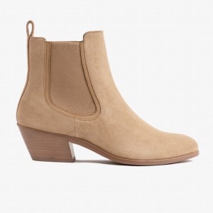 Thursday Boots Duchess Bootie Naisten Chelsea Nilkkurit Dune | CJH87FL