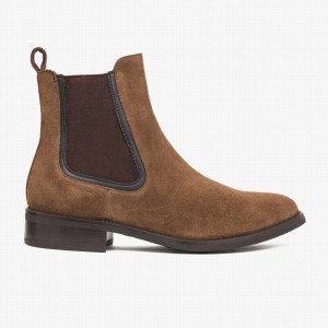 Thursday Boots Duchess Naisten Chelsea Nilkkurit Ruskea | JBJ9622DL