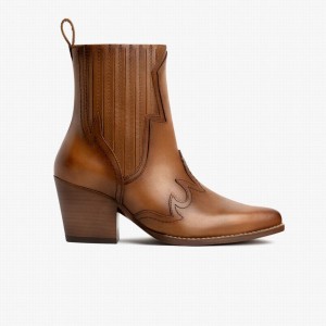 Thursday Boots Icon Naisten Chelsea Nilkkurit Ruskea | ZLZ286AX