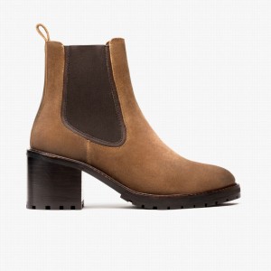 Thursday Boots Knockout Naisten Chelsea Nilkkurit Safari | KXG8290CU