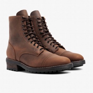 Thursday Boots Logger Miesten Nauhasaappaat Suklaa | LUT533VK