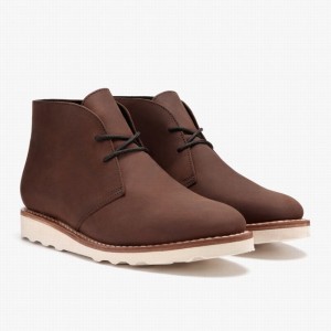 Thursday Boots Scout Miesten Chukka Saappaat Suklaa | UZB27BR