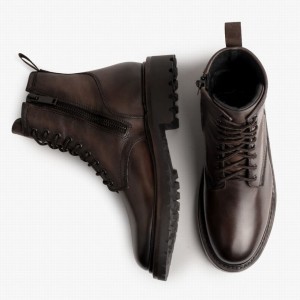 Thursday Boots Stomper Miesten Nauhasaappaat Old English | FPZ6221UX