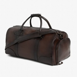 Thursday Boots Weekender Miesten Duffle Laukku Old English | STT6289CT