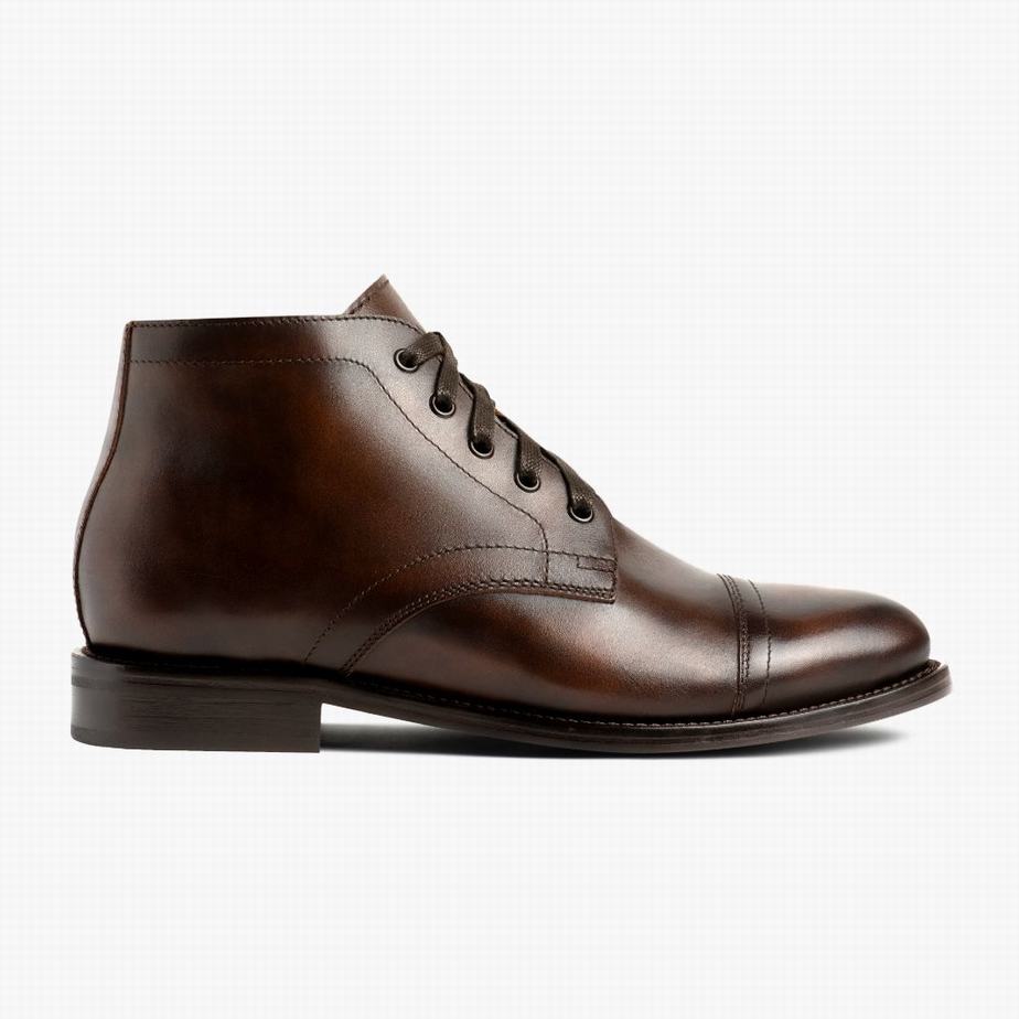 Thursday Boots Cadet Miesten Chukka Saappaat Kahvi | GAW5958GI