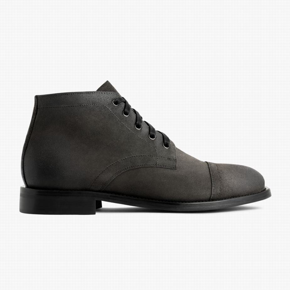 Thursday Boots Cadet Miesten Chukka Saappaat Harmaat | ZQN214GQ