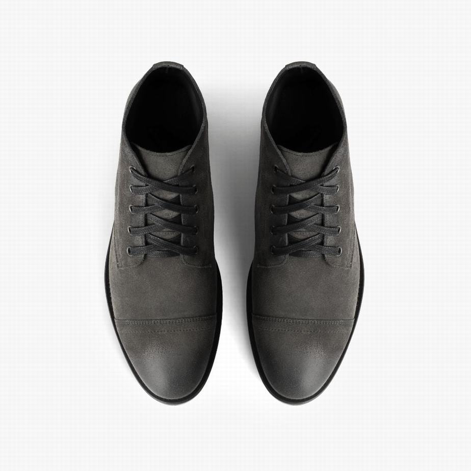 Thursday Boots Cadet Miesten Chukka Saappaat Harmaat | ZQN214GQ