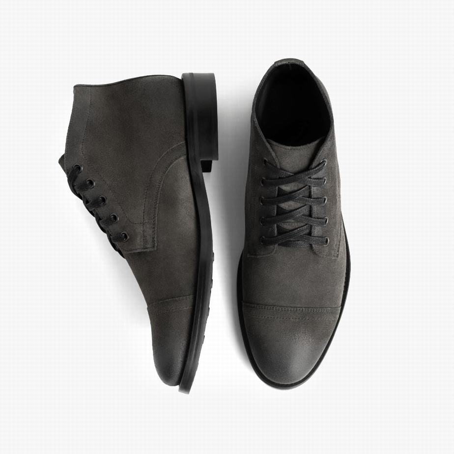 Thursday Boots Cadet Miesten Chukka Saappaat Harmaat | ZQN214GQ