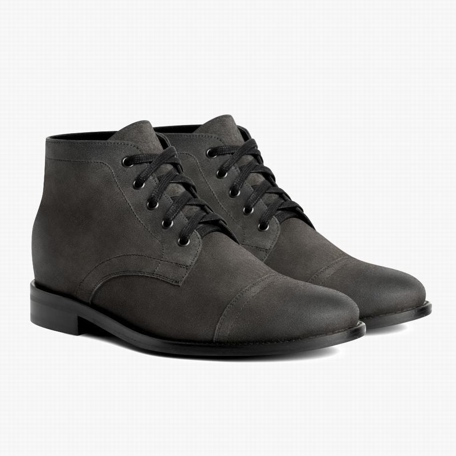 Thursday Boots Cadet Miesten Chukka Saappaat Harmaat | ZQN214GQ