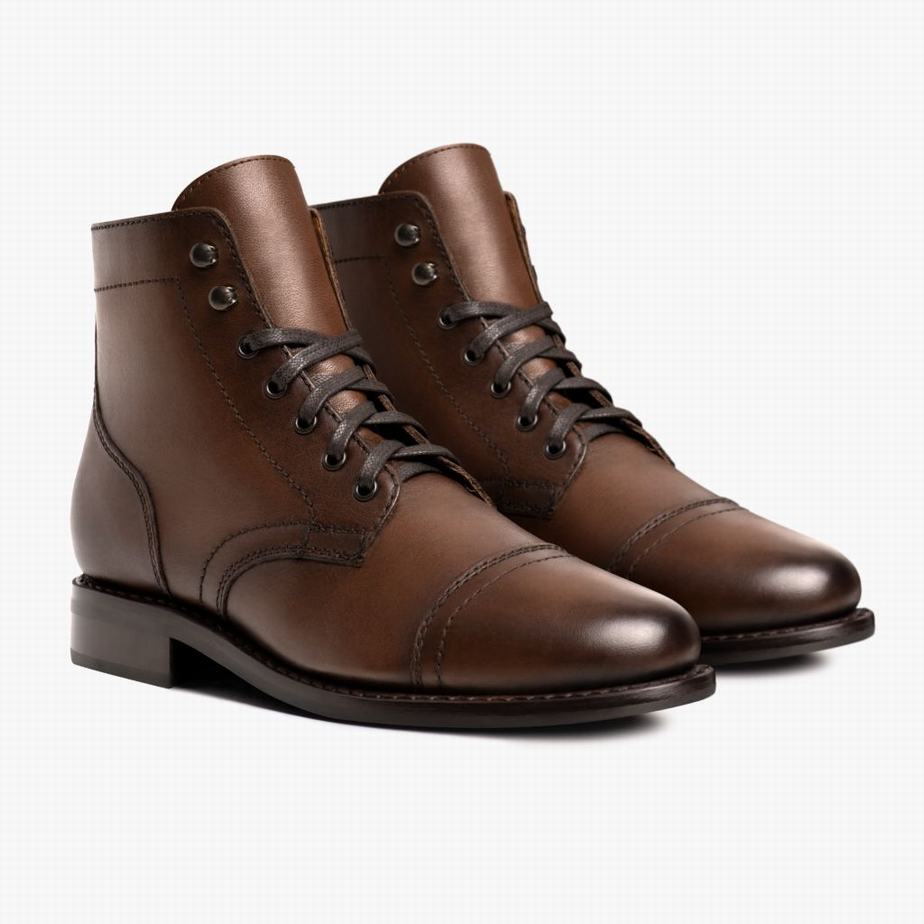 Thursday Boots Captain Naisten Nauhasaappaat Walnut | BNC5518LS