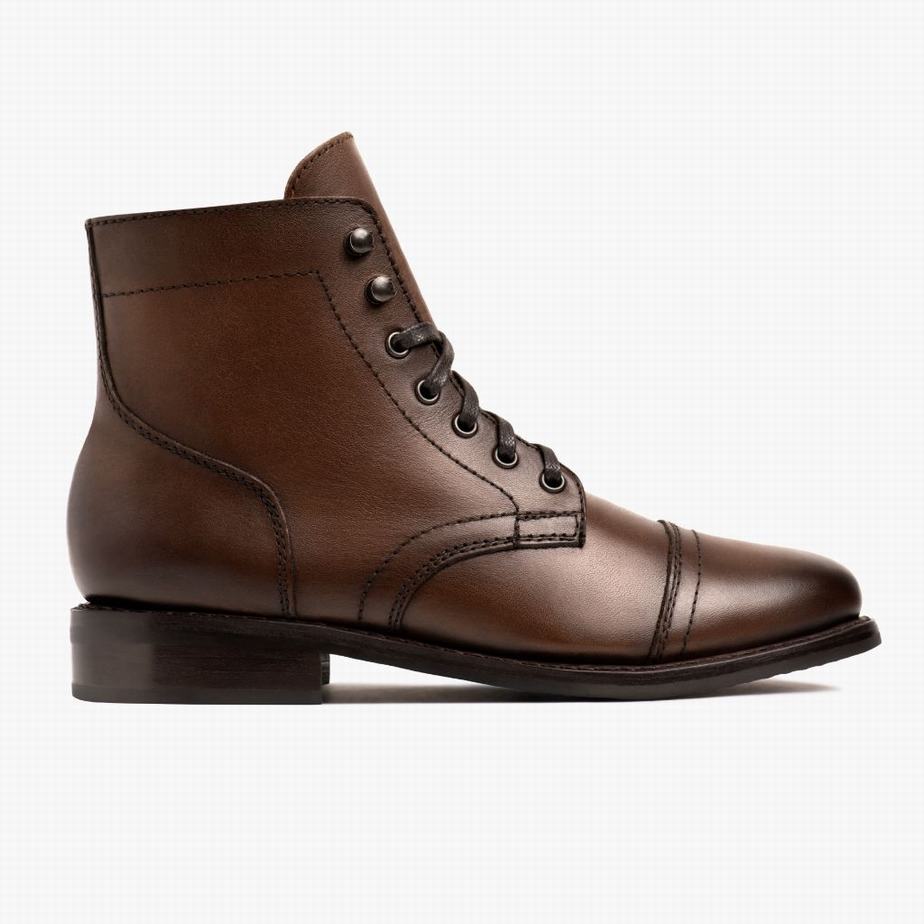 Thursday Boots Captain Naisten Nauhasaappaat Walnut | BNC5518LS