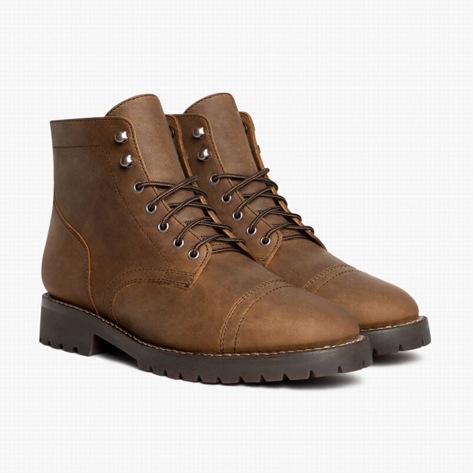 Thursday Boots Captain StormKing® Miesten Nauhasaappaat Ruskea | YUC4596HI