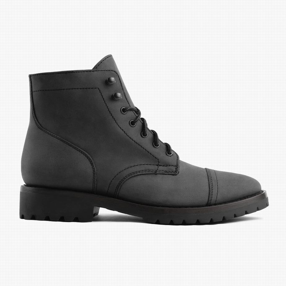 Thursday Boots Captain StormKing® Miesten Nauhasaappaat Harmaat | BSN219GH