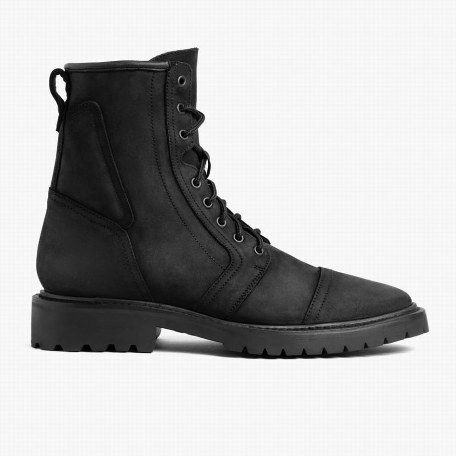 Thursday Boots Casa Moto Miesten Nauhasaappaat Mustat | MKN4637BE