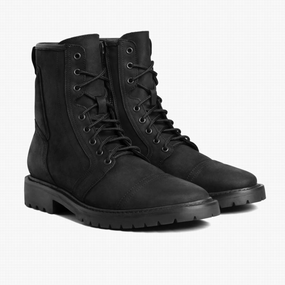 Thursday Boots Casa Moto Miesten Nauhasaappaat Mustat | MKN4637BE