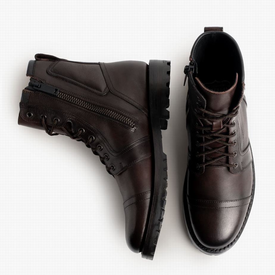 Thursday Boots Casa Moto Miesten Nauhasaappaat Old English | MSB8740LV