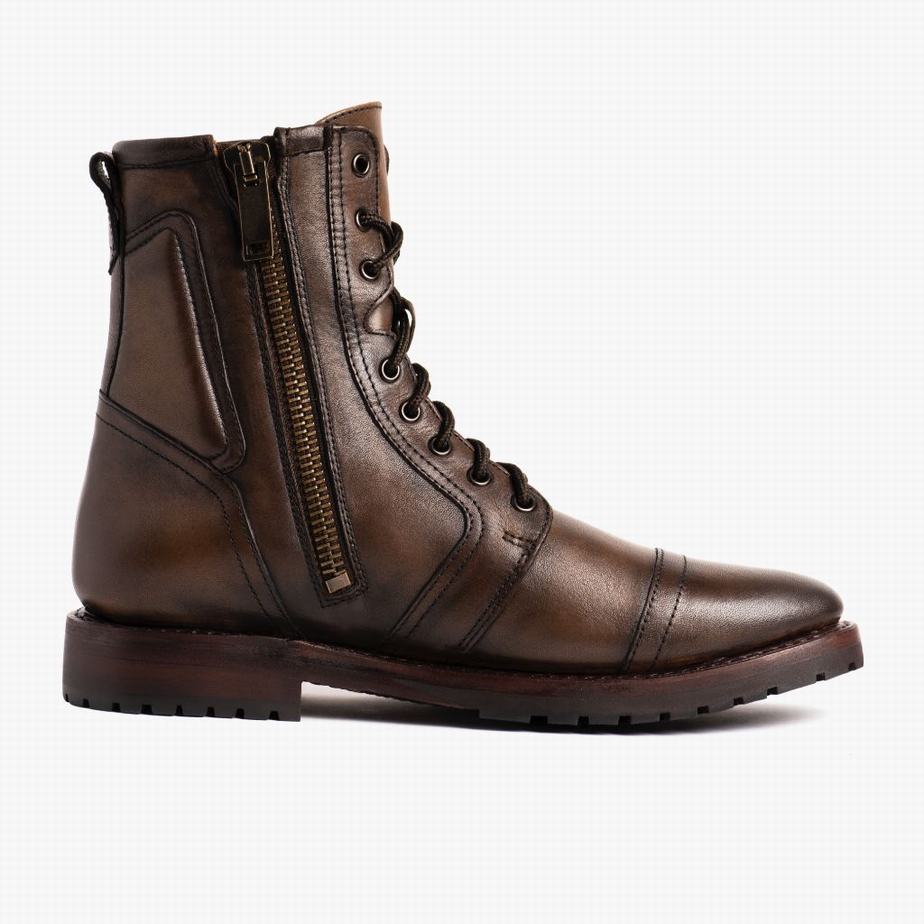 Thursday Boots Casa Moto Miesten Nauhasaappaat Suklaa | YDR9568YQ