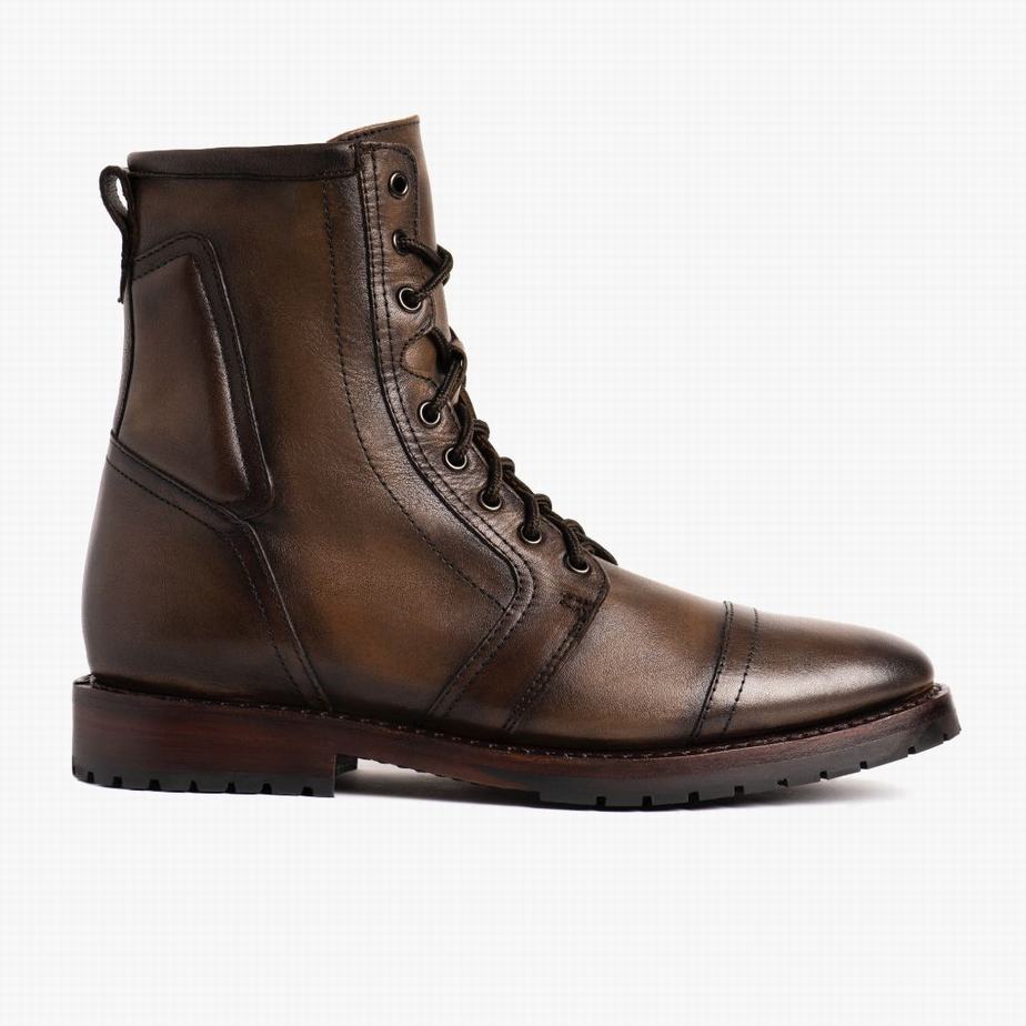 Thursday Boots Casa Moto Miesten Nauhasaappaat Suklaa | YDR9568YQ