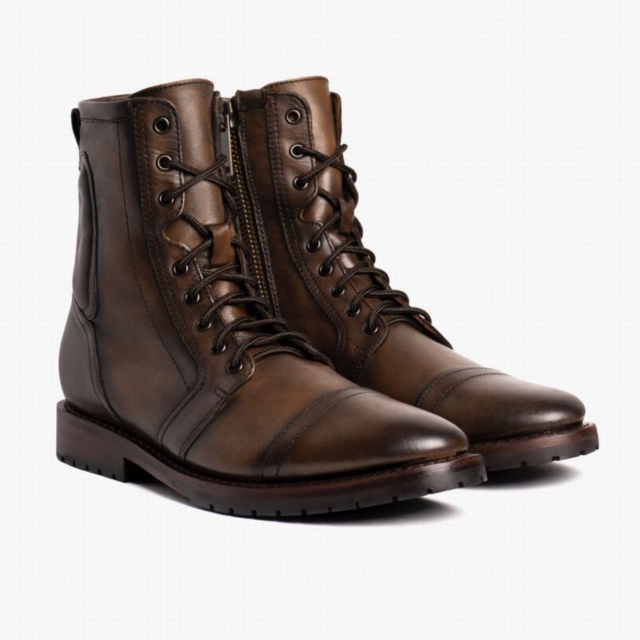 Thursday Boots Casa Moto Miesten Nauhasaappaat Suklaa | YDR9568YQ