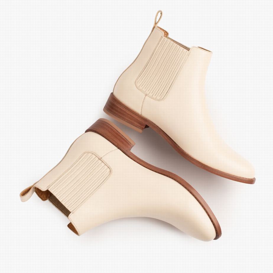 Thursday Boots Dreamer Naisten Chelsea Nilkkurit Beige | VIH5540SR