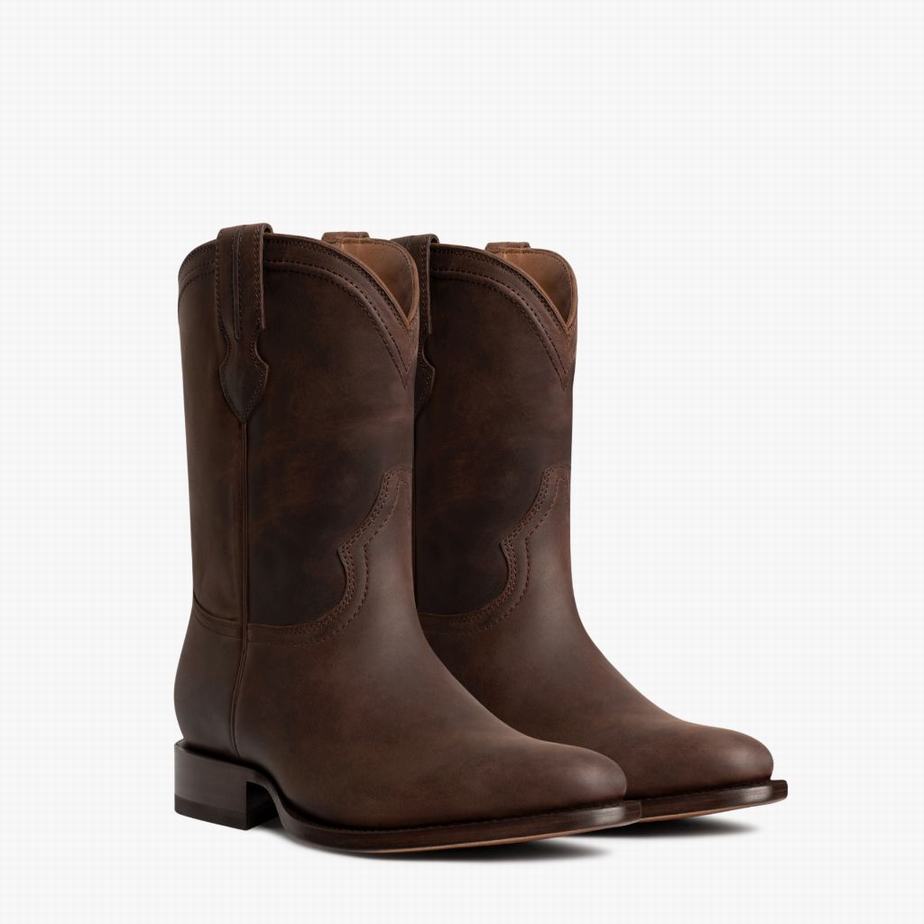 Thursday Boots Frontier Miesten Western Saappaat Kahvi | SHF7270HX