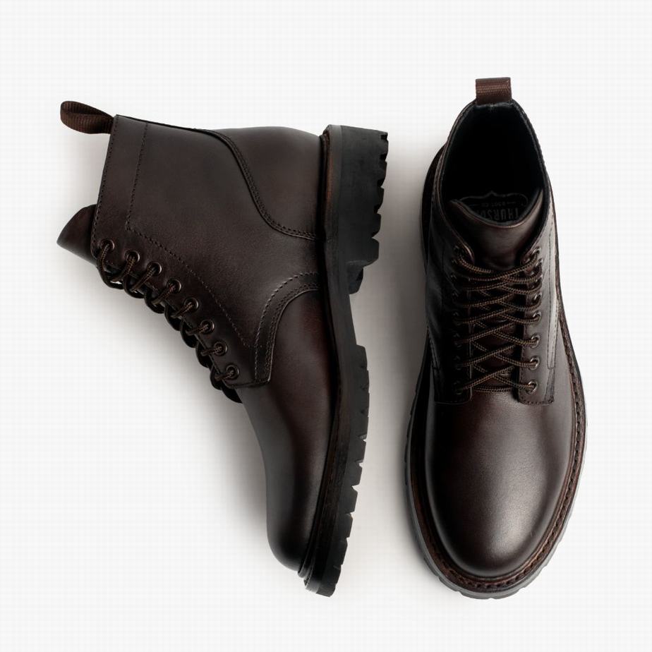 Thursday Boots Hero Miesten Nauhasaappaat Kahvi | BHA991XP