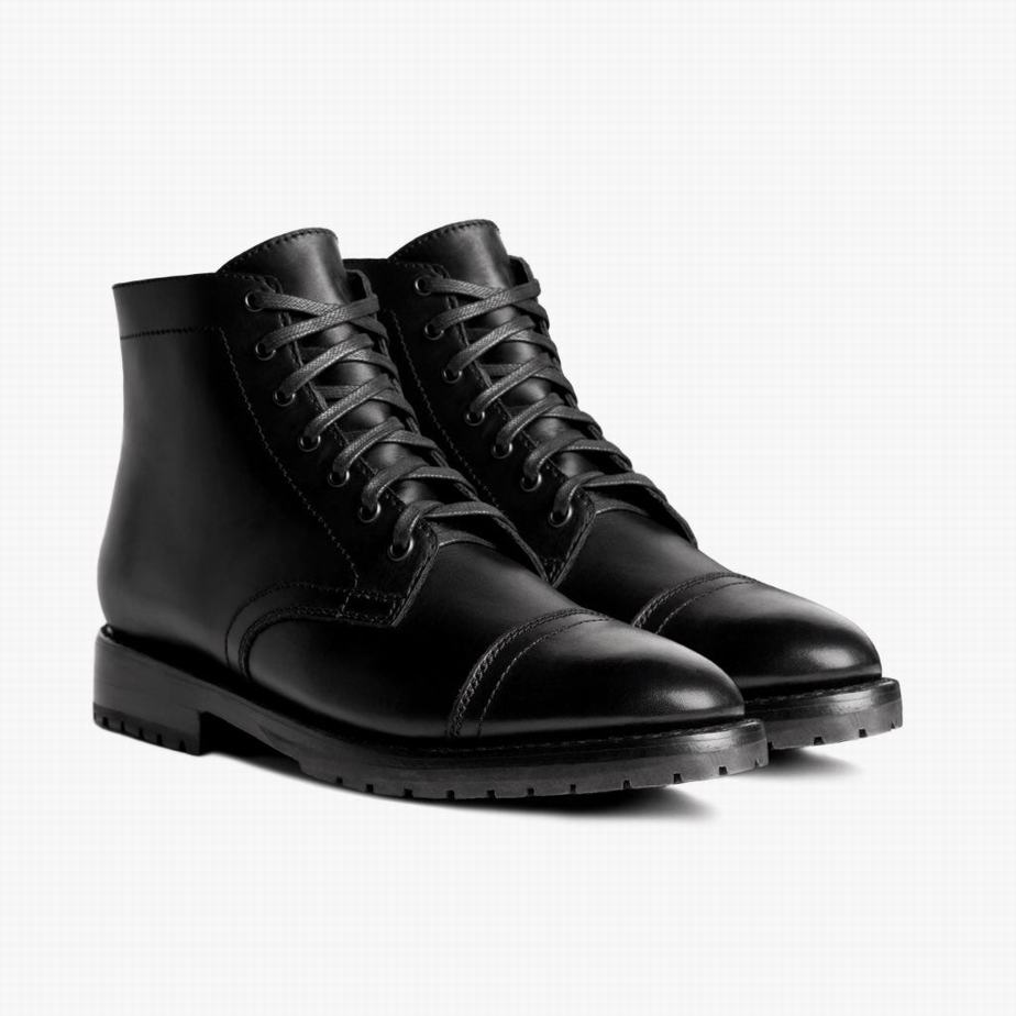 Thursday Boots Major Miesten Nauhasaappaat Mustat | VUU2863TR