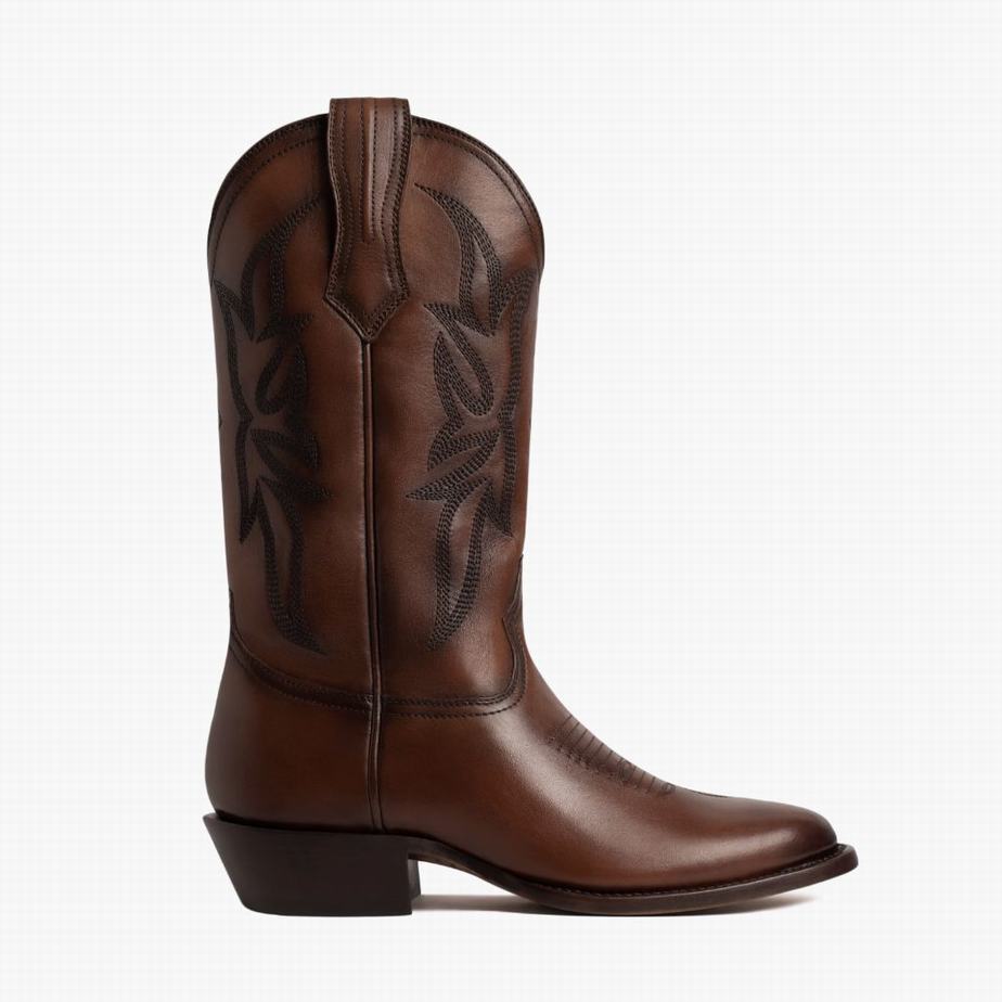 Thursday Boots Maverick Miesten Western Saappaat Brandy | LLF7922IT