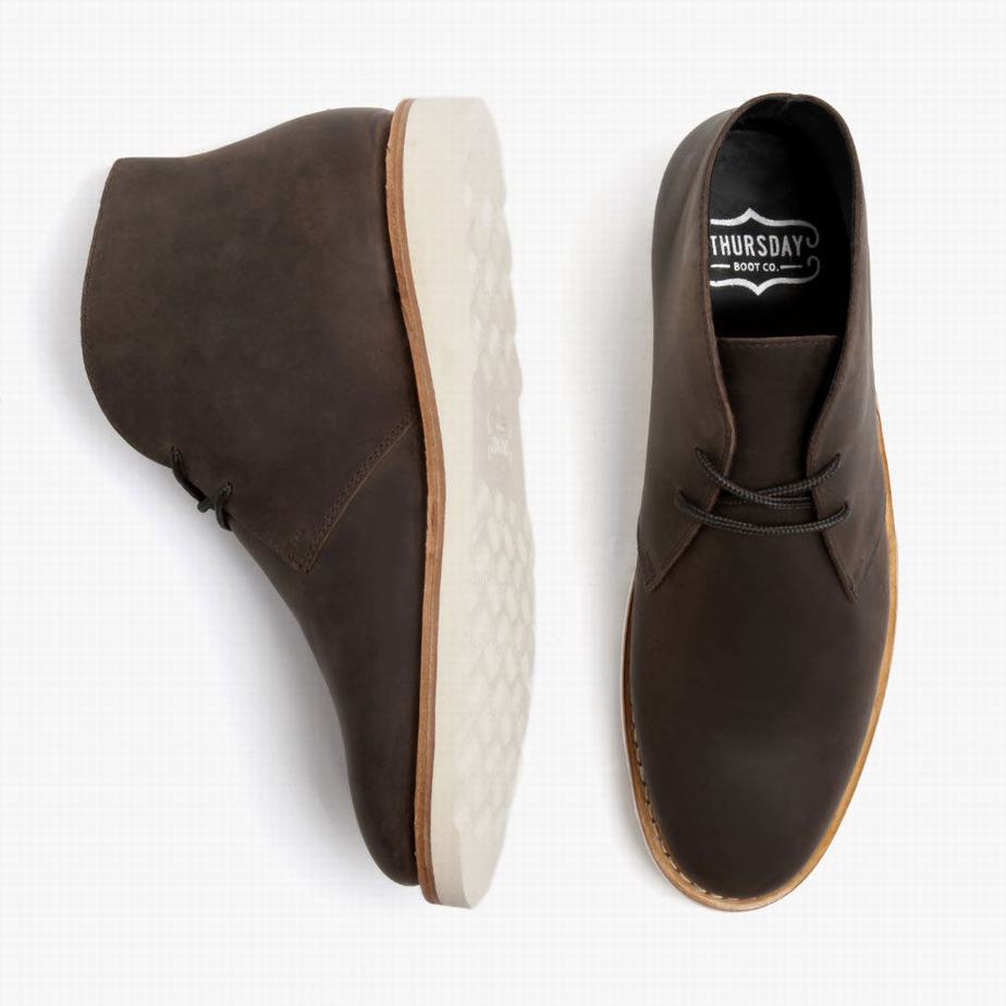 Thursday Boots Scout Miesten Chukka Saappaat Ruskea | OKC6340WG