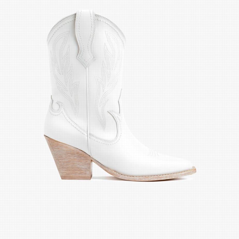 Thursday Boots Sierra Naisten Western Saappaat Valkoinen | JAQ4346SK