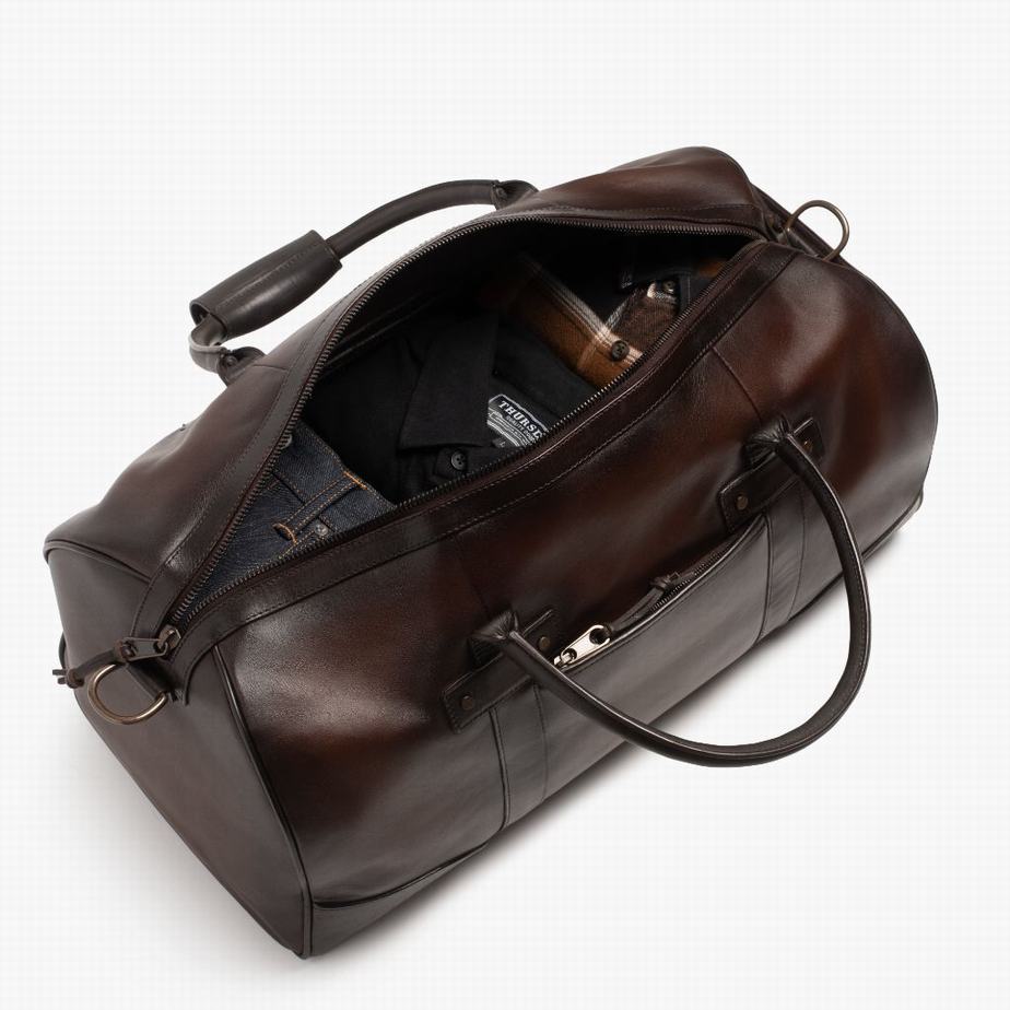 Thursday Boots Weekender Miesten Duffle Laukku Old English | STT6289CT