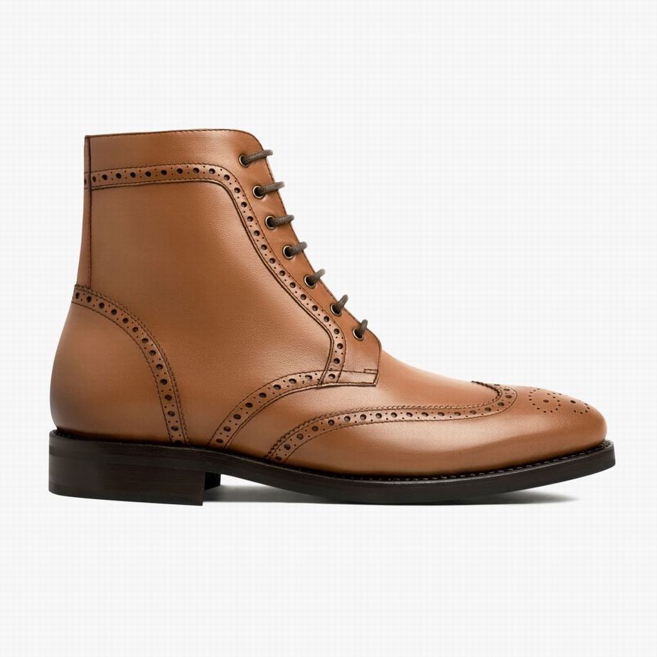 Thursday Boots Wingtip Miesten Nauhasaappaat Ruskea | CVA2691BJ