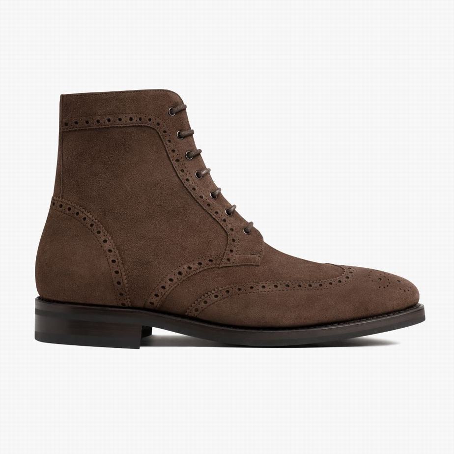 Thursday Boots Wingtip Miesten Nauhasaappaat Suklaa | IBV2487MY